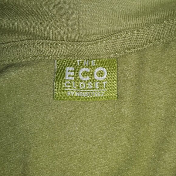 The Eco Closet by Novelteez Ladies Fleece Lined Loose Fit Hoodie - Picture 4 of 7